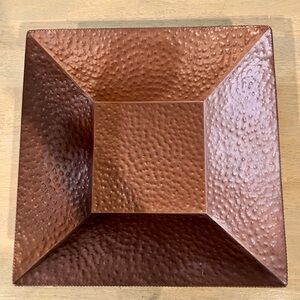 Southern Living at Home, Alexandria copper hammered square tray